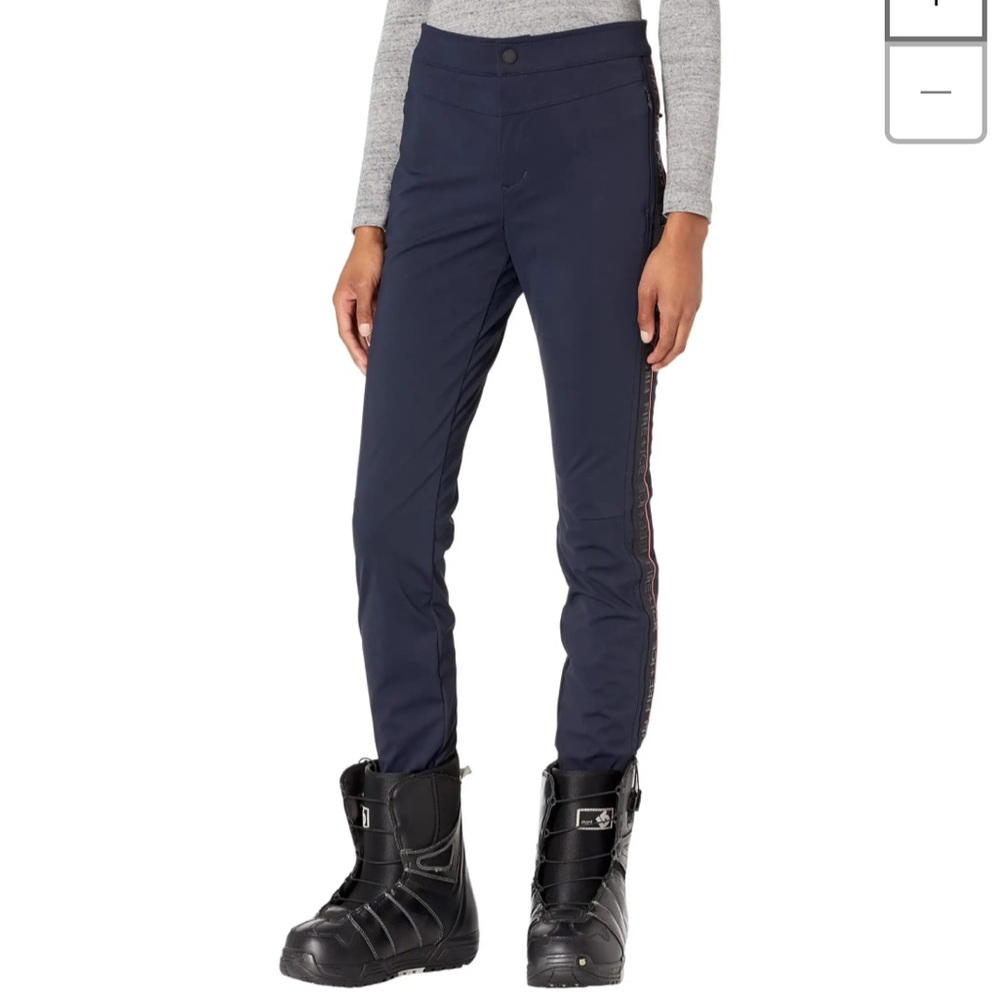 Bogner Fire + Ice Arka Ski Pants in Navy/Neon Lipstick
